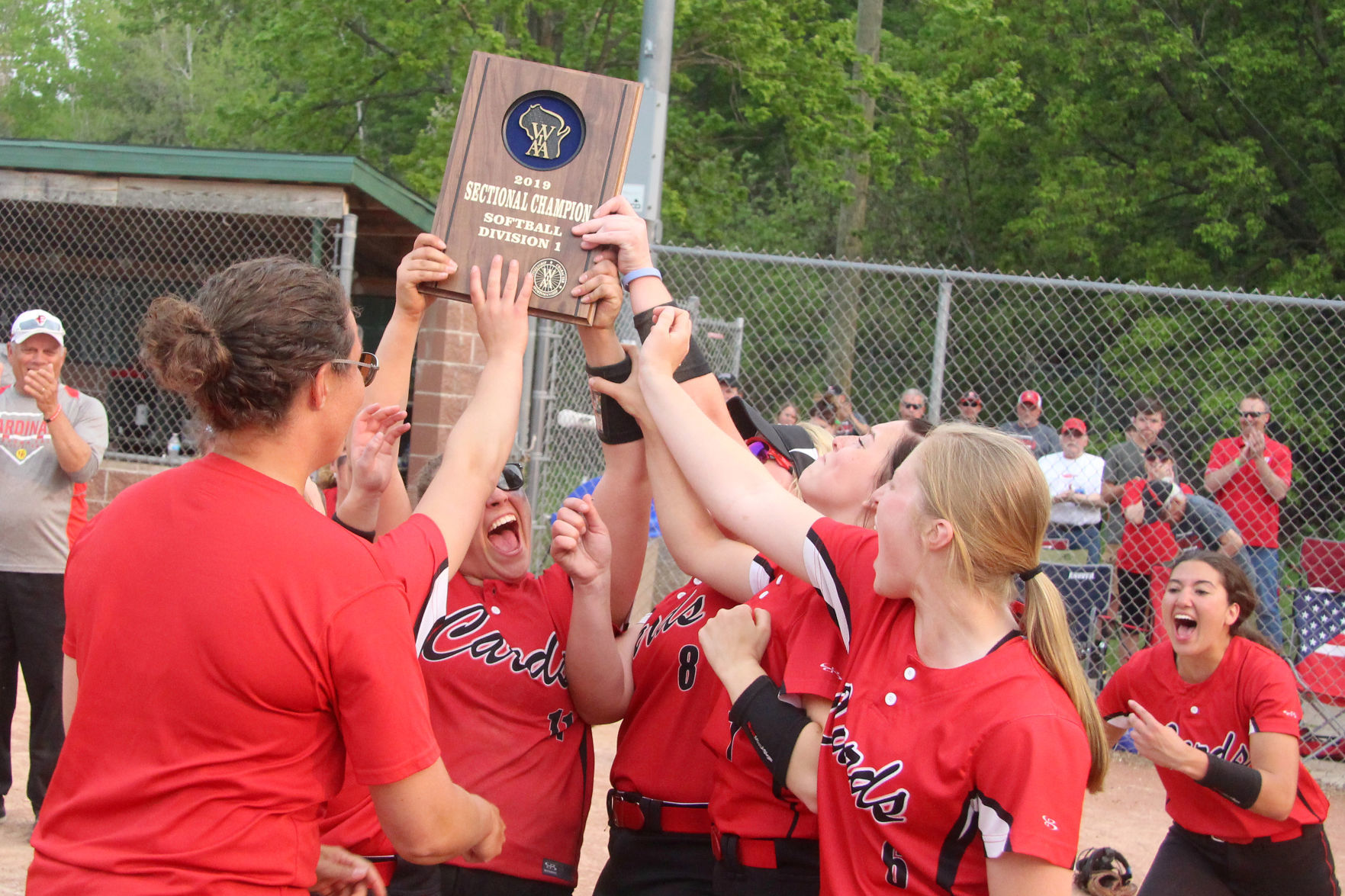 Chi-Hi vs Stevens Point softball at D.C. Everest 5-30-19